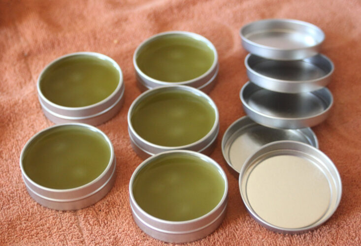 Homemade Comfrey Plantain Salve